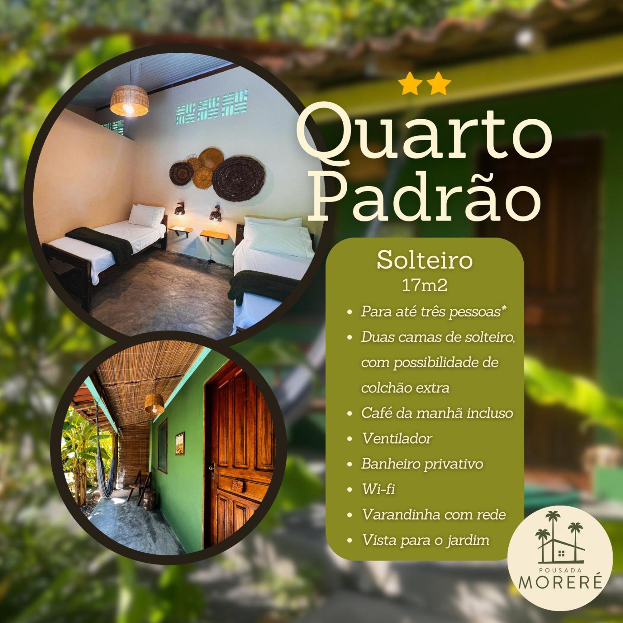 Pousada Moreré Barra  Esterno foto